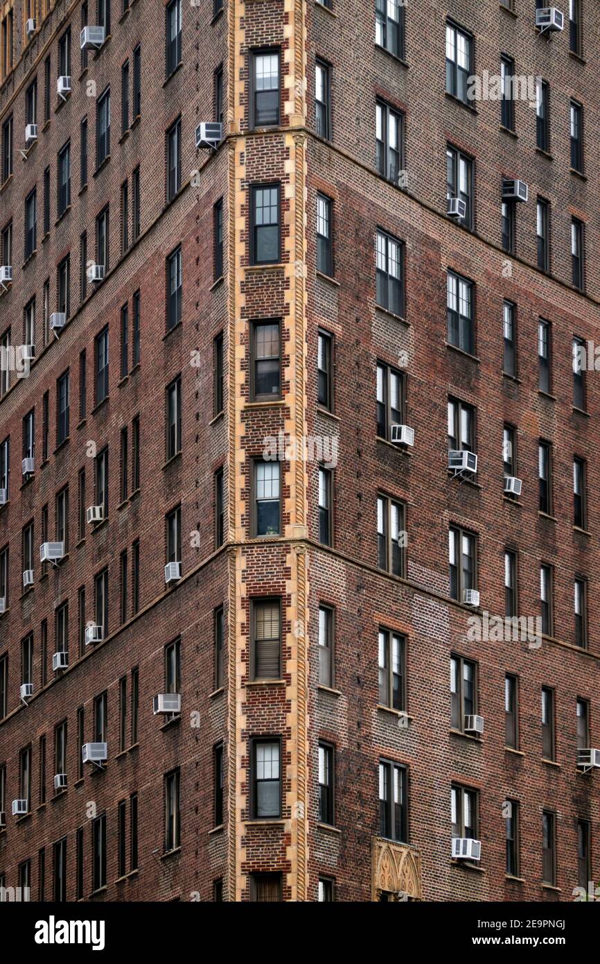 Air conditioners apartment building hires stock photography and images
