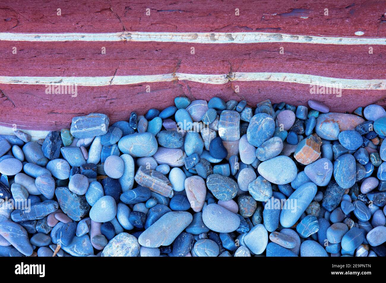 Colored rocks in the surroundings of Cala Pregonda Stock Photo Alamy