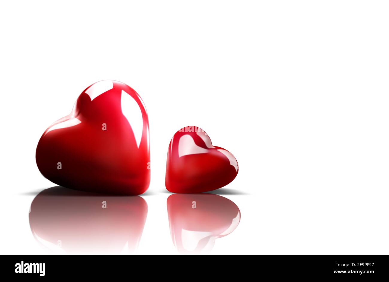 Valentines Day background. Love and Valentine's Day concept. 3d ...
