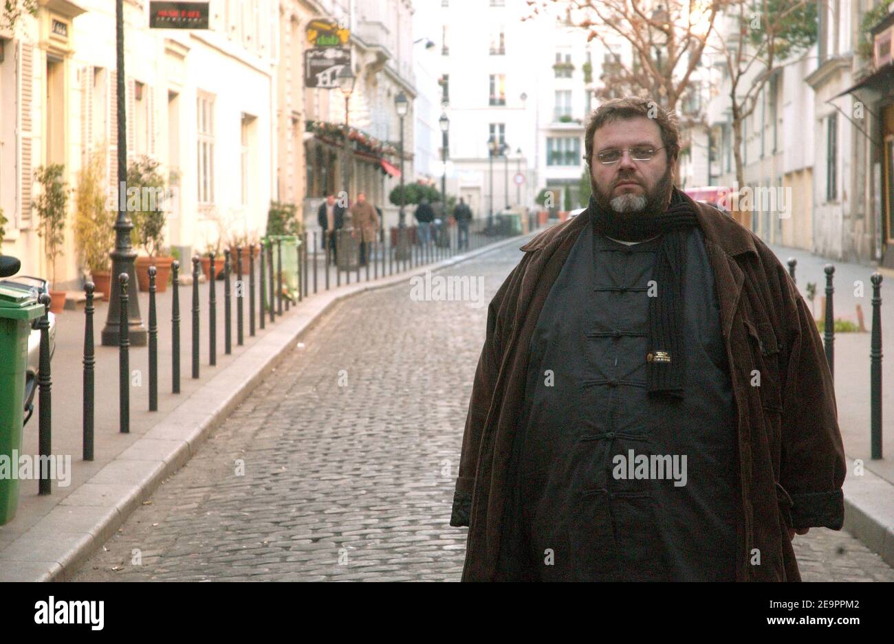 Jean-Jacques Jauffret, 41, is pictured around 'Passage Brady' an Indian  neighborhood in Paris, France on December 20, 2006. In 2005, Jean-Jacques  Jauffret was obliged to pay a 500 Euros fee for a