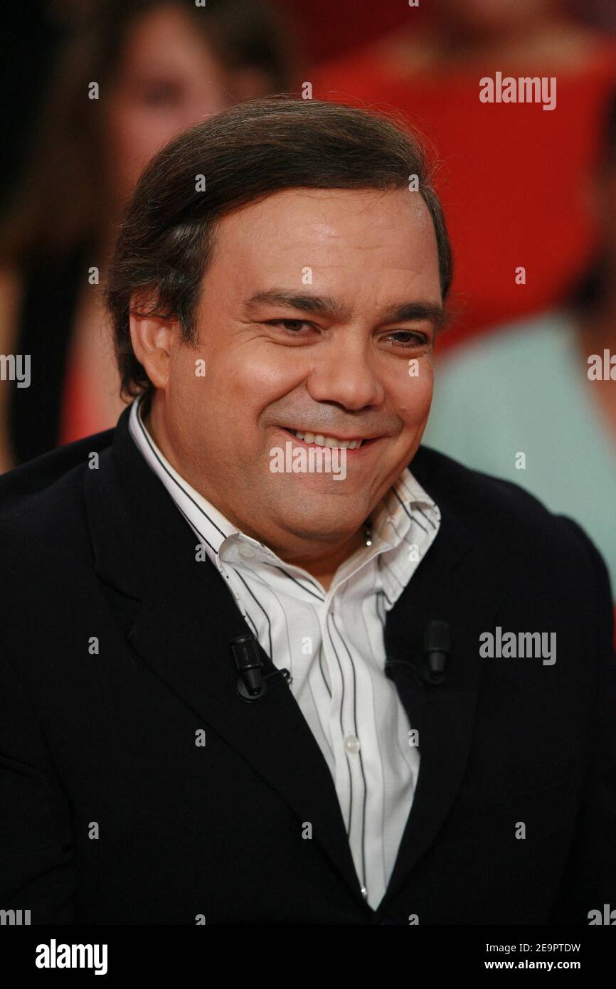 Didier Bourdon At The Taping Of Vivement Dimanche On November 15 2006 In Paris France Photo By Max Colin Abacapress Com Stock Photo Alamy