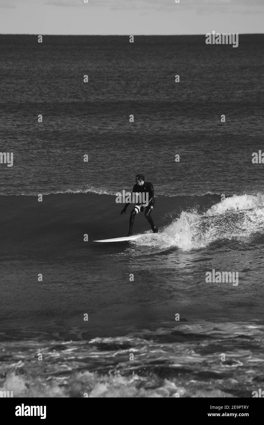 Windy Day Black and White Stock Photos & Images - Alamy
