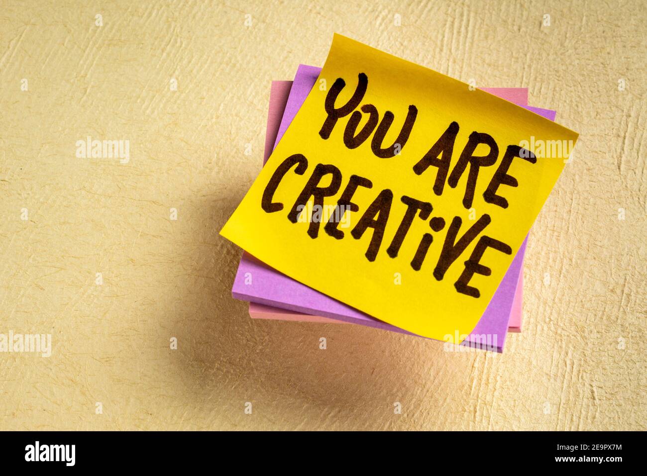 You are creative reminder note - positive affirmation, creativity and ...