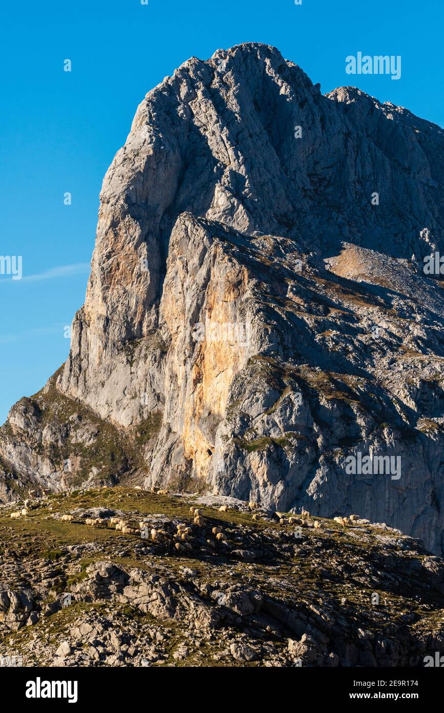 Picos de Europa National Park, Cantabria, Spain. Stock Photo