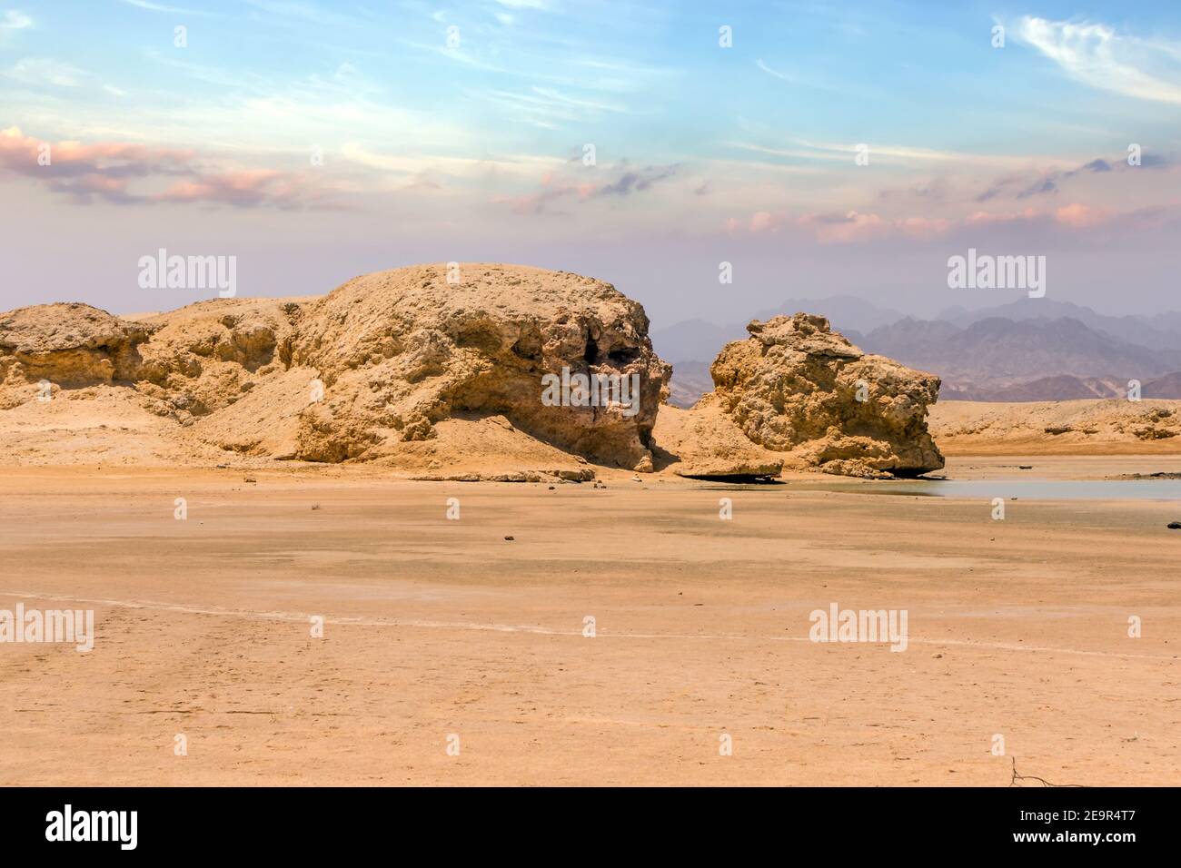 Landscape Sinai mountains most famous Ras Mohamed National Park Sharm ...