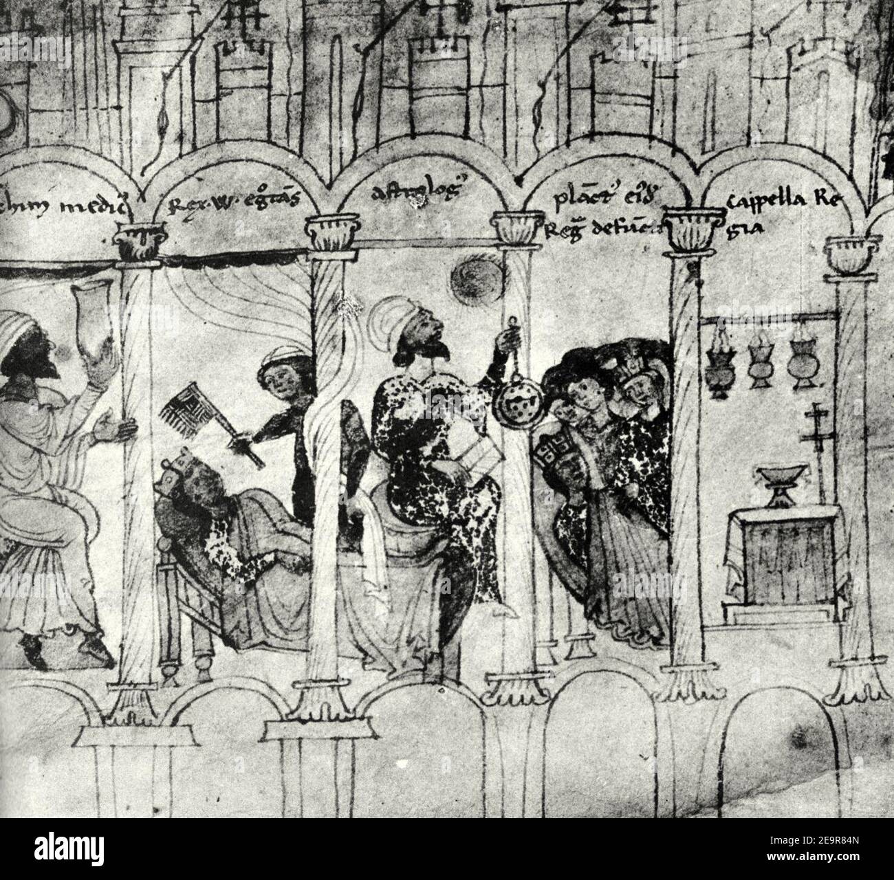 Morte di Guglielmo II di Sicilia Stock Photo Alamy