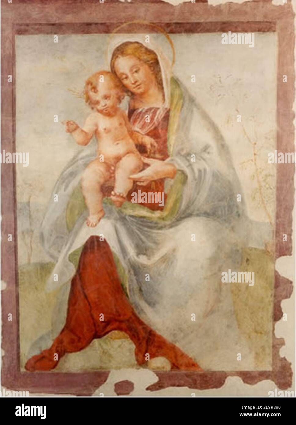 Morto da Feltre Virgen con niño Stock Photo Alamy