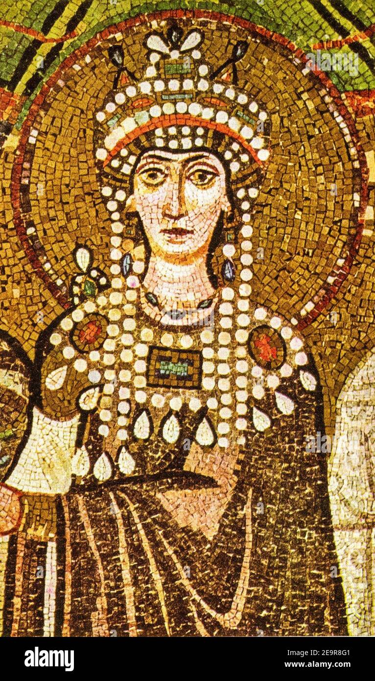 Theodora mosaic hi-res stock photography and images - Alamy