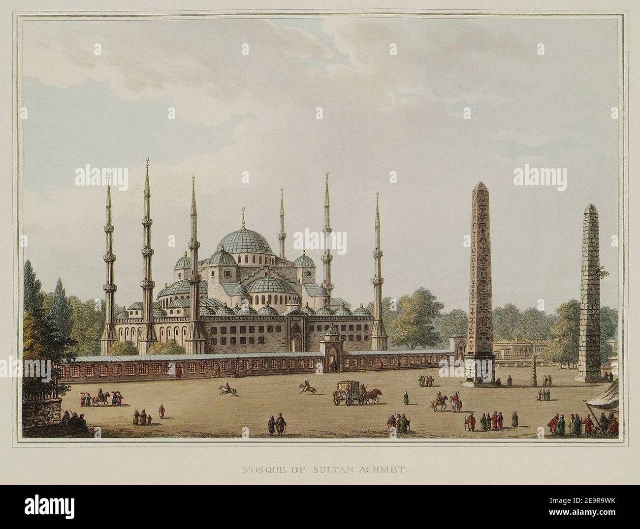Mosque of Sultan Achmet Stock Photo - Alamy