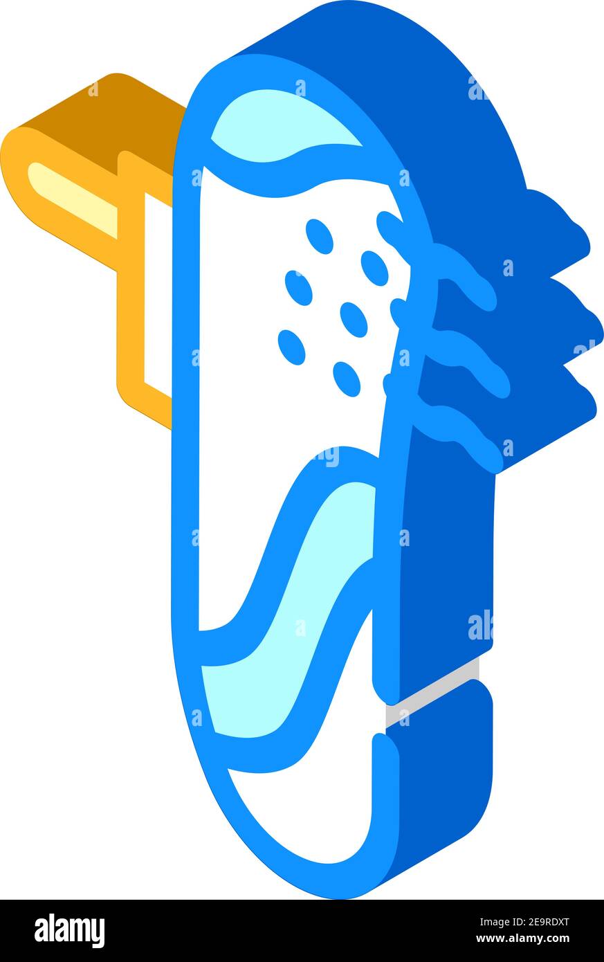 mini-cleaner air filter from socket isometric icon vector illustration ...