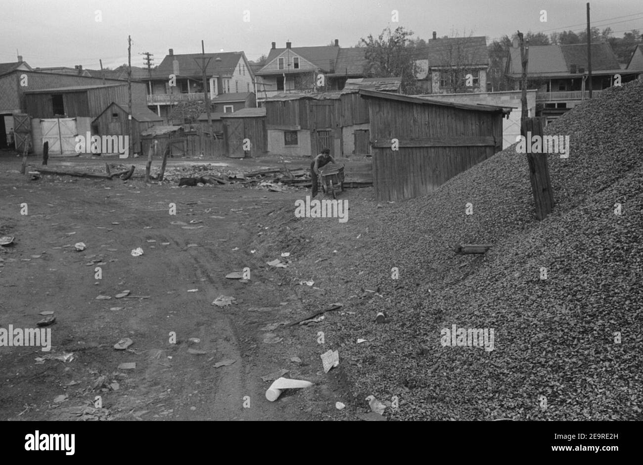 Mount Carmel, Pennsylvania, another view, 1938 Stock Photo Alamy