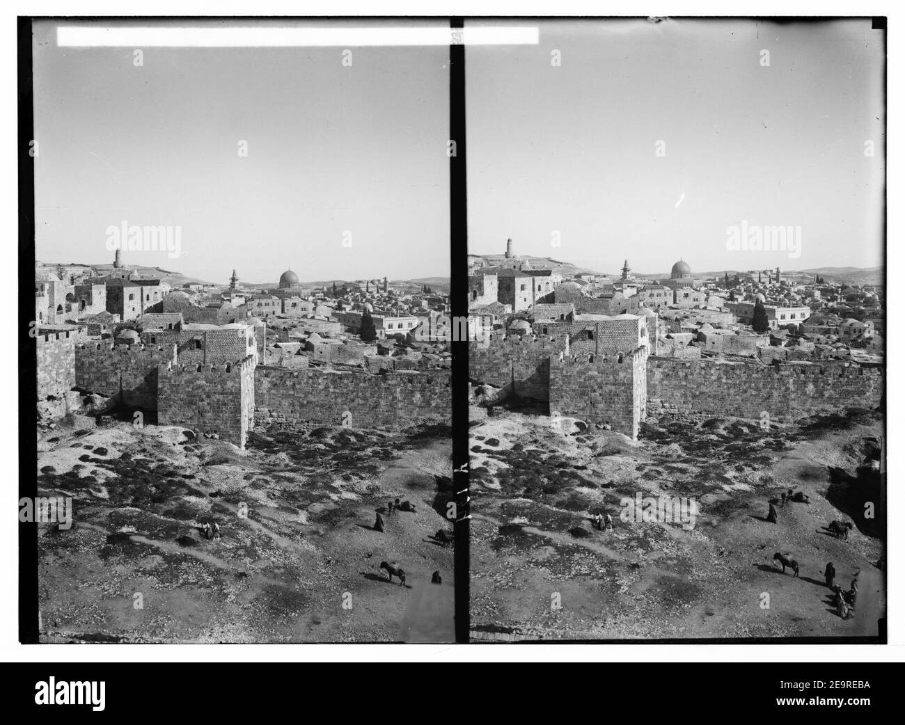 Mount of Olives, Bethany, etc. Jerusalem from the Governorate, (St