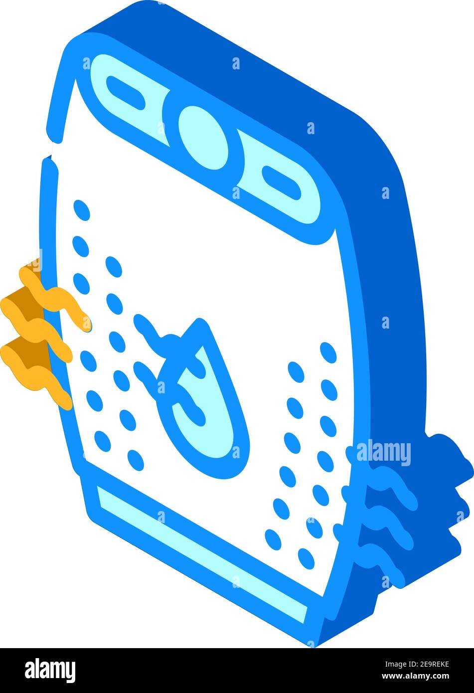 moisturizing air device isometric icon vector illustration Stock Vector ...