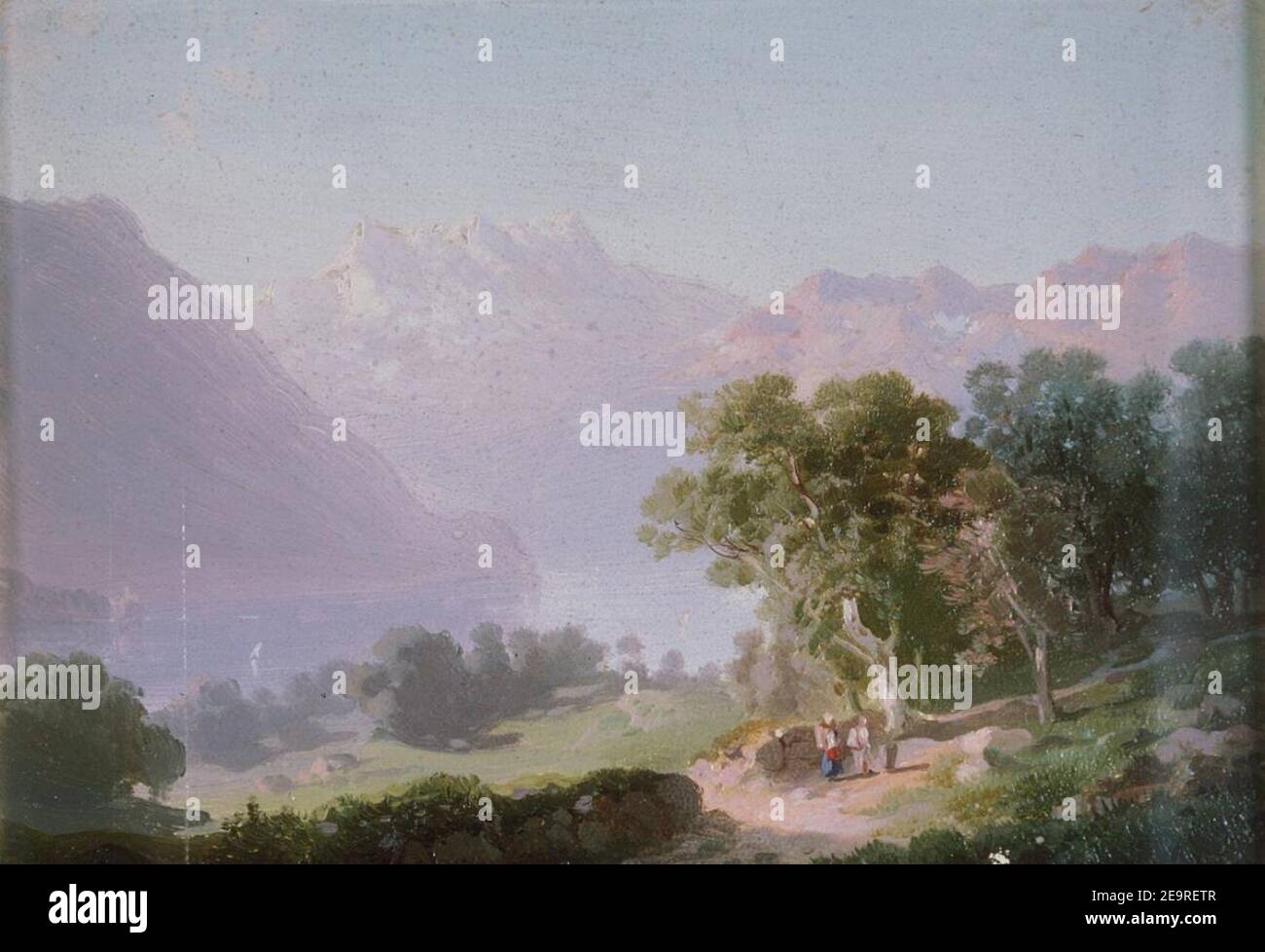 Mountain landscape II Stock Photo - Alamy