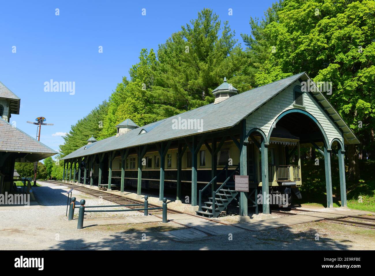 Rail Car Grand Isle was a private railroad car at Central Vermont