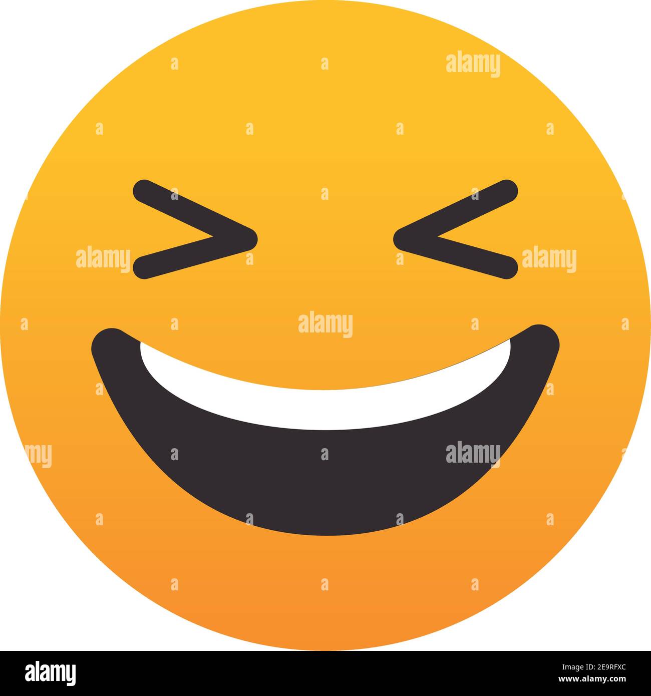Laughing Emoji Face Cut Out Stock Images & Pictures Alamy