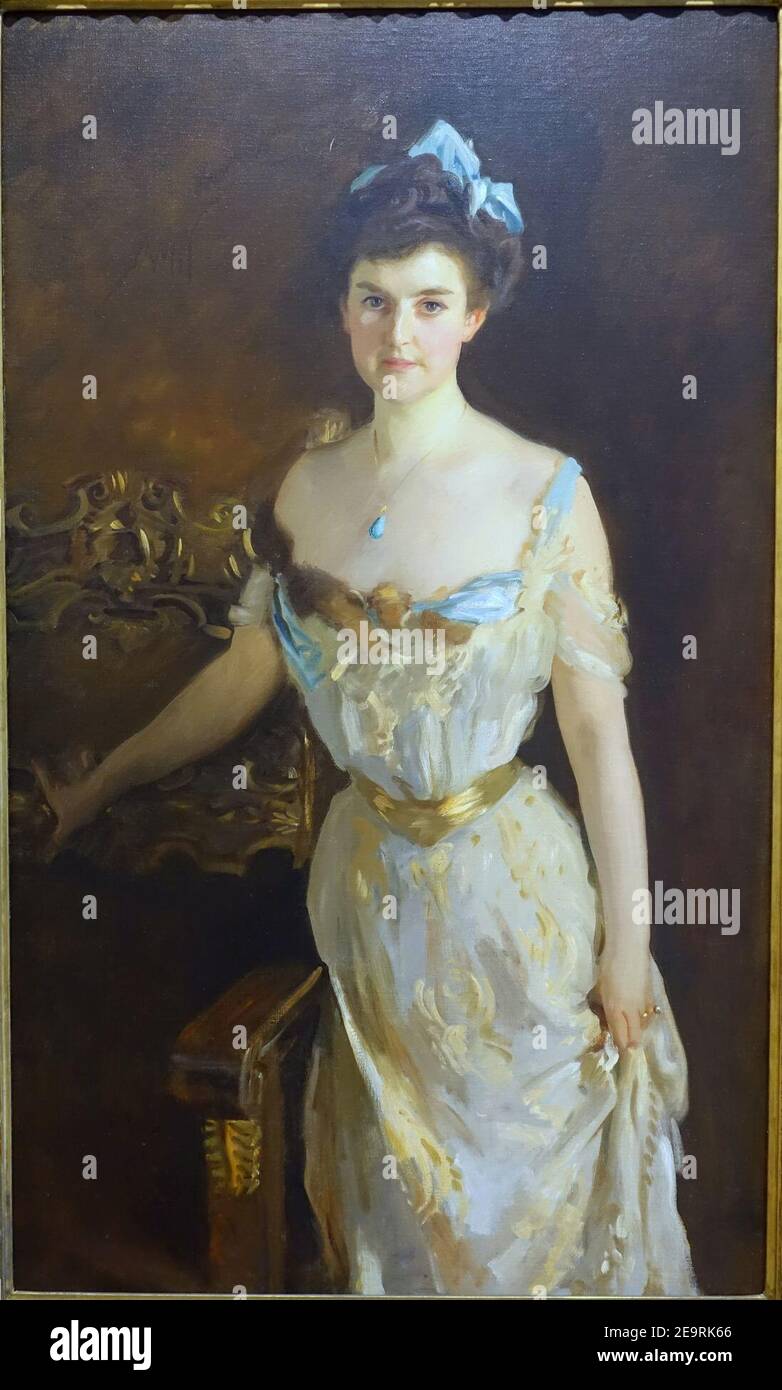 Mrs. Charles Pelham Curtis (Ellen Sears Amory Anderson Curtis), by John Singer Sargent, 1903, Stock Photo
