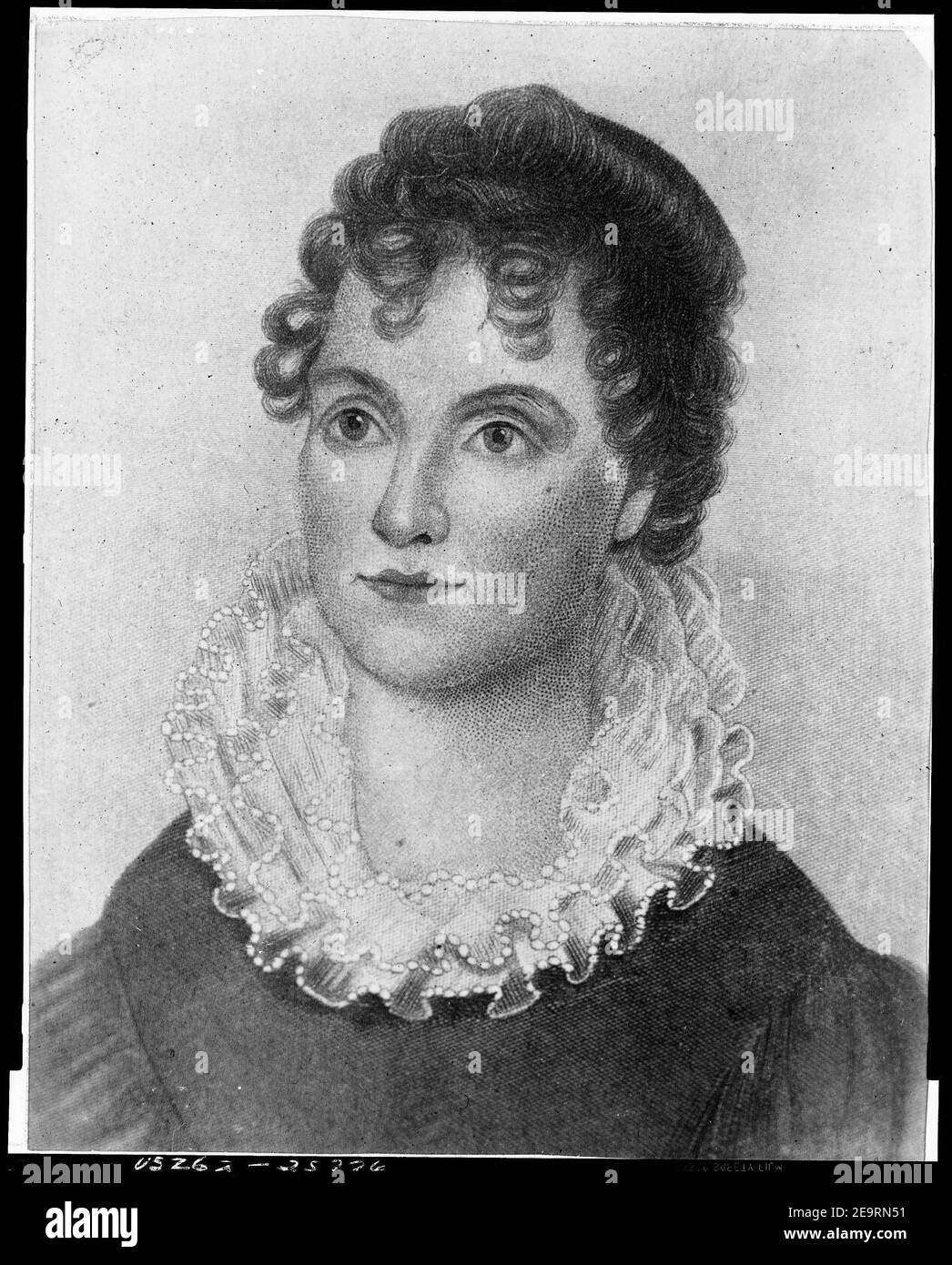 Mrs. Martin Van Buren Stock Photo Alamy