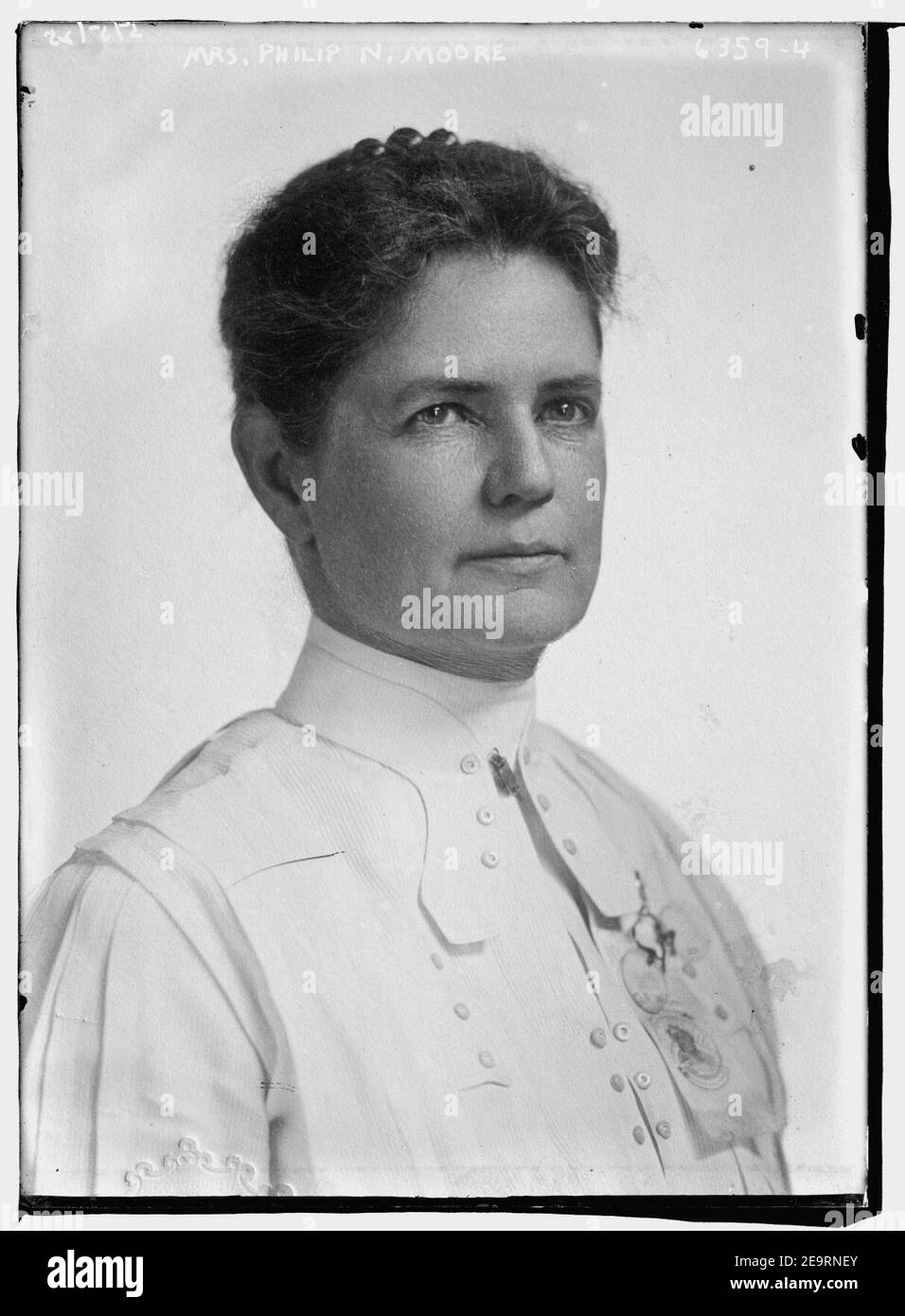 Mrs. Philip N. Moore Stock Photo