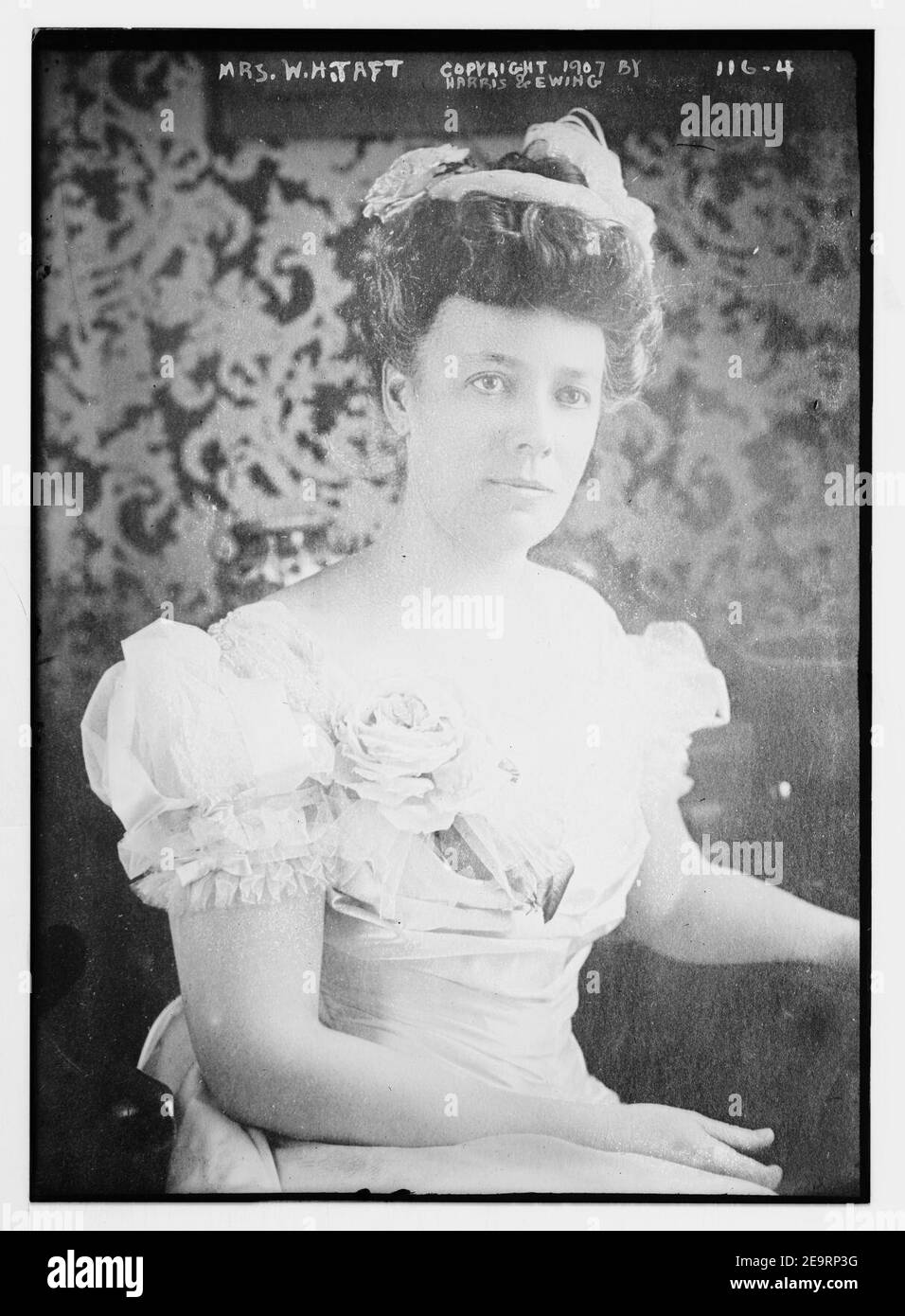 Mrs. W.H. Taft Stock Photo - Alamy