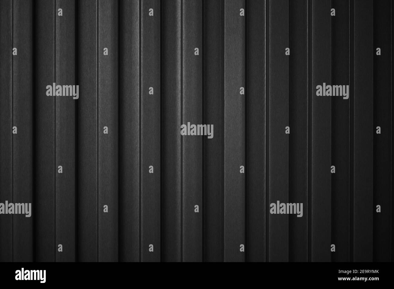 Striped Black wave steel metal sheet cargo container line industry wall texture pattern for