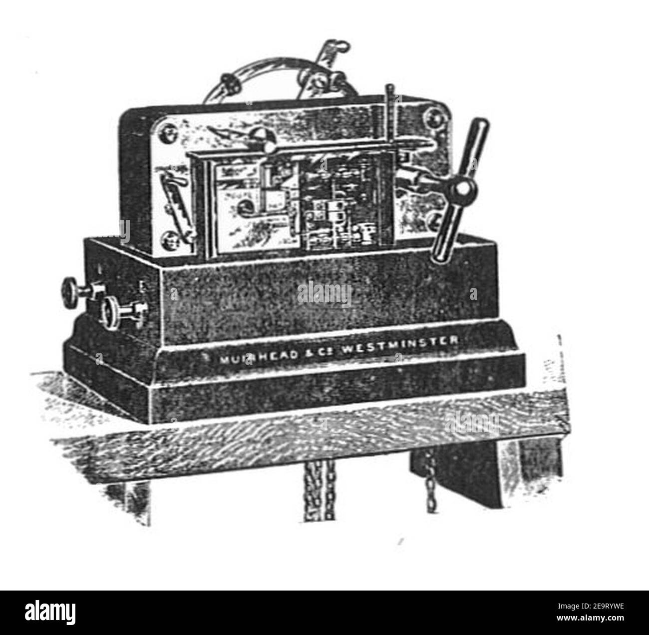 Muirhead automatic telegraph receiver (Rankin Kennedy, Electrical