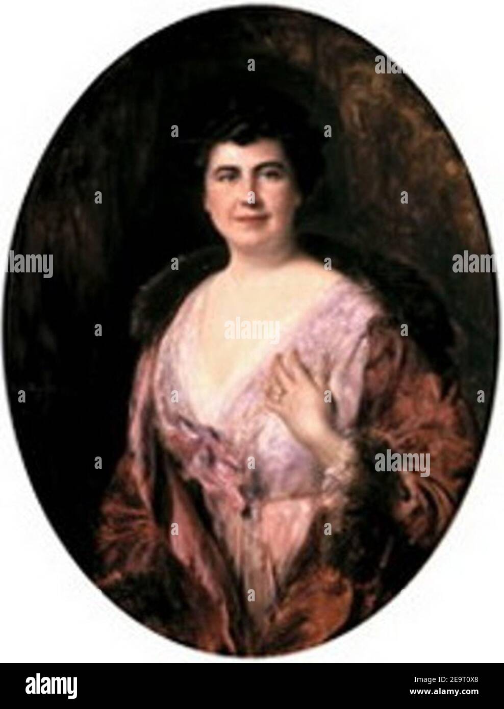 Muller-Ury - Edith Bolling Galt Wilson (wife of President Woodrow Wilson). Stock Photo