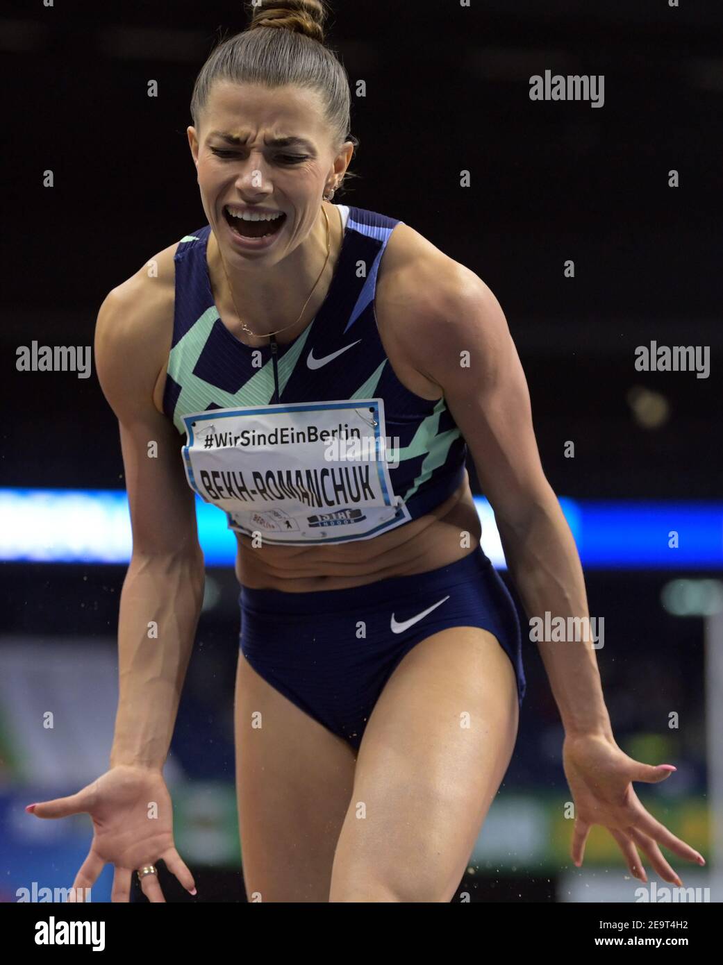 Berlin, Germany. 05th Feb, 2021. Athletics ISTAF Indoor in the