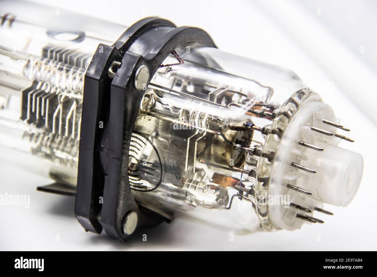 A part of oscilloscope tube is intended for registration of electrical