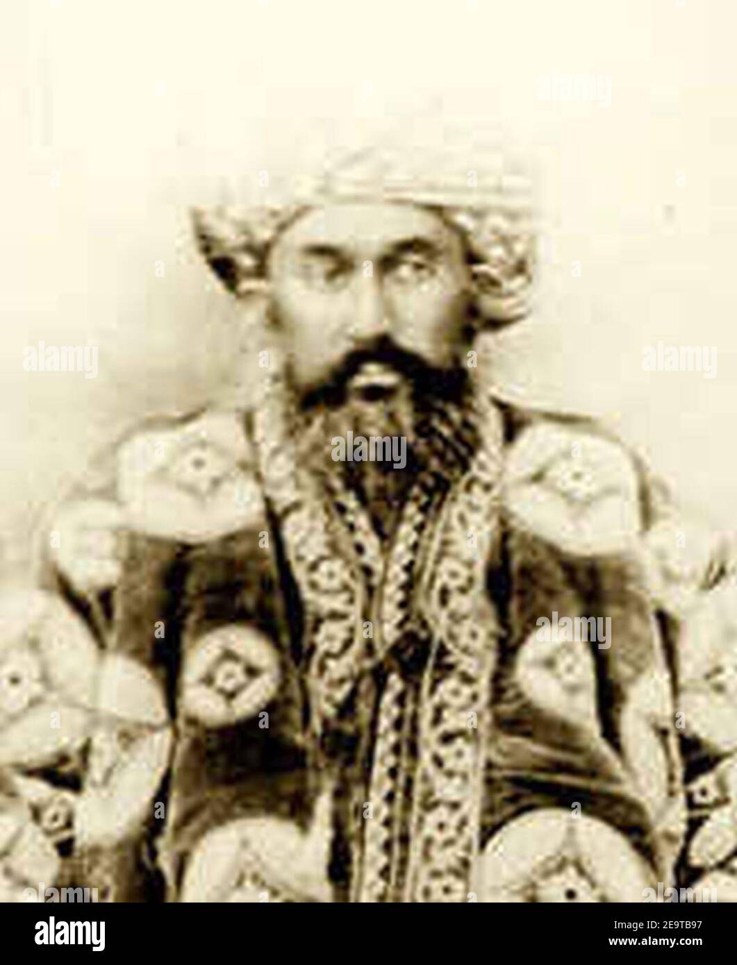 Muzaffaruddin Bahadur Khan Stock Photo Alamy