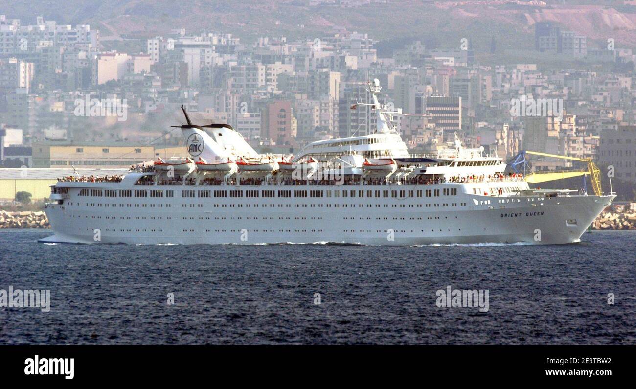 Mv Orient Queen In Beirut Stock Photo Alamy
