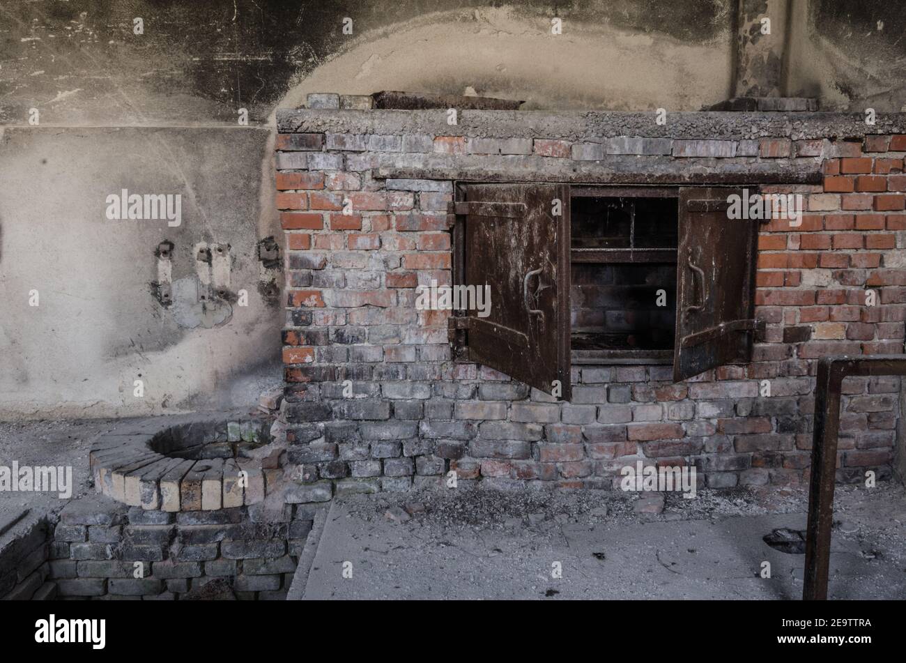 Old forge oven in a factory Stock Photo - Alamy