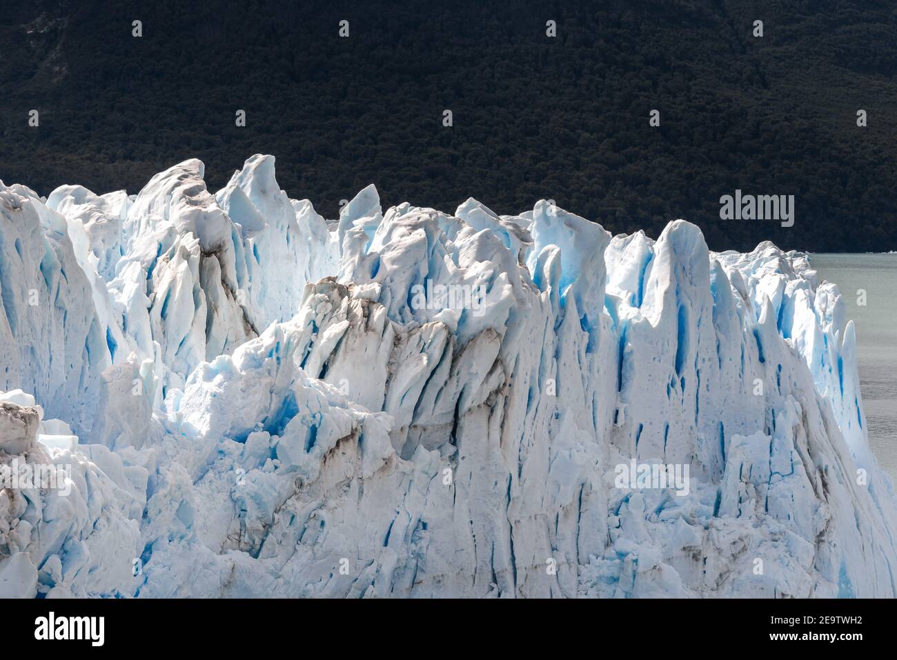 Perito Moreno glacier in Los Glaciares National Park, Argentina Stock Photo