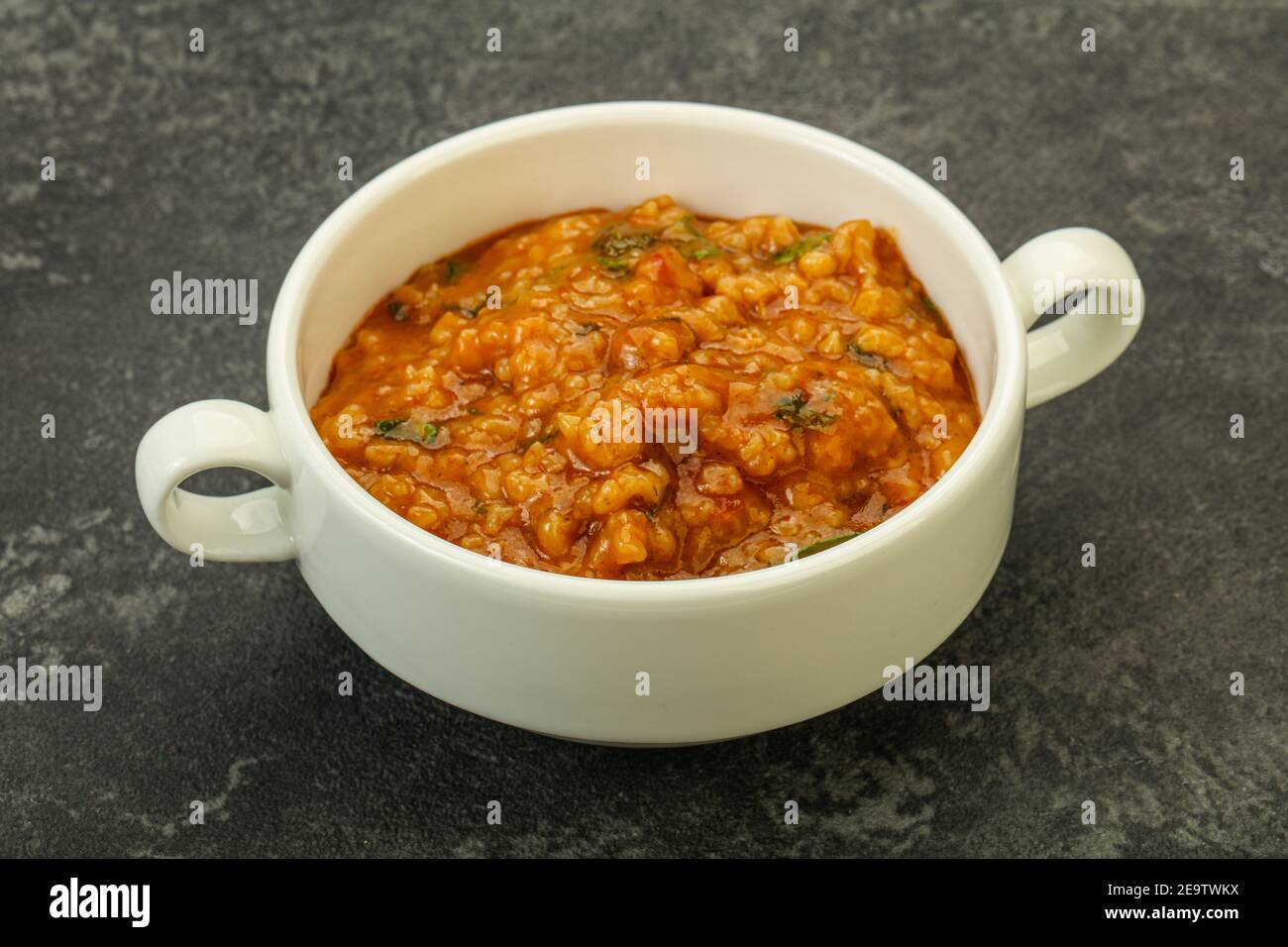 Traditional Kharcho soup with meat and spices Stock Photo Alamy