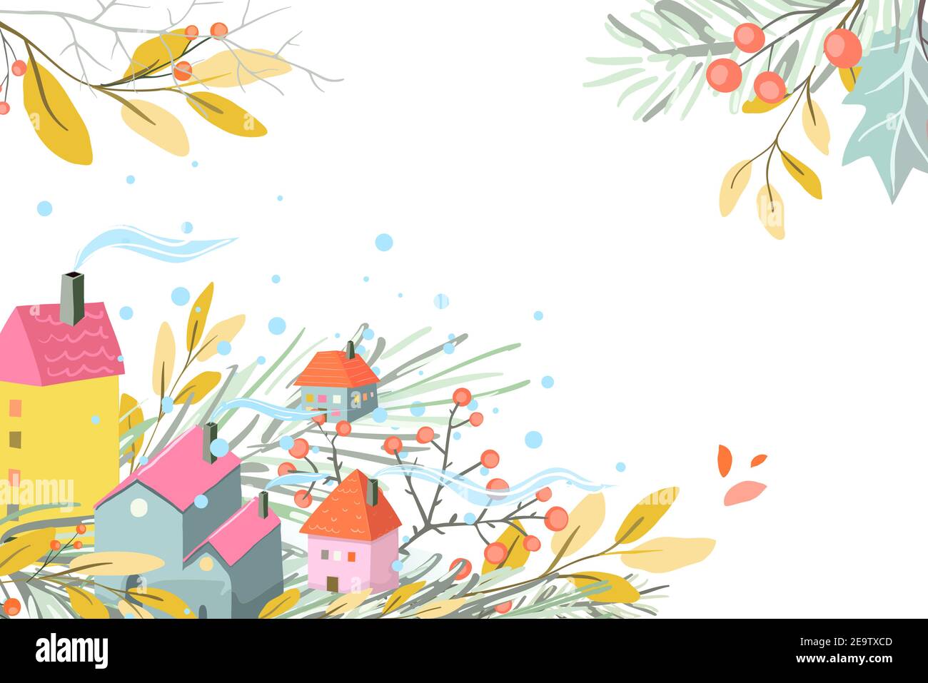 Country cottage cottages Stock Vector Images - Alamy
