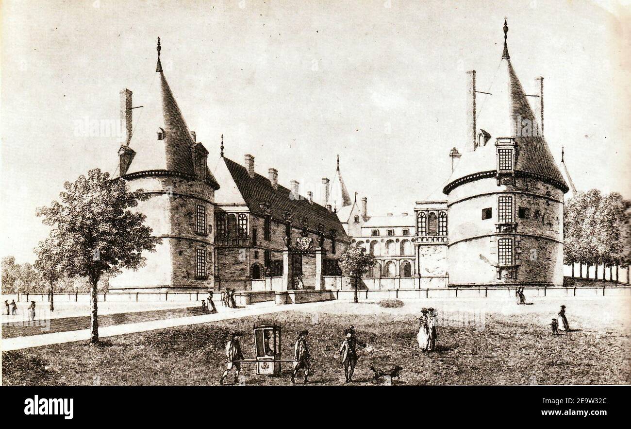 Nanteuil château Stock Photo Alamy