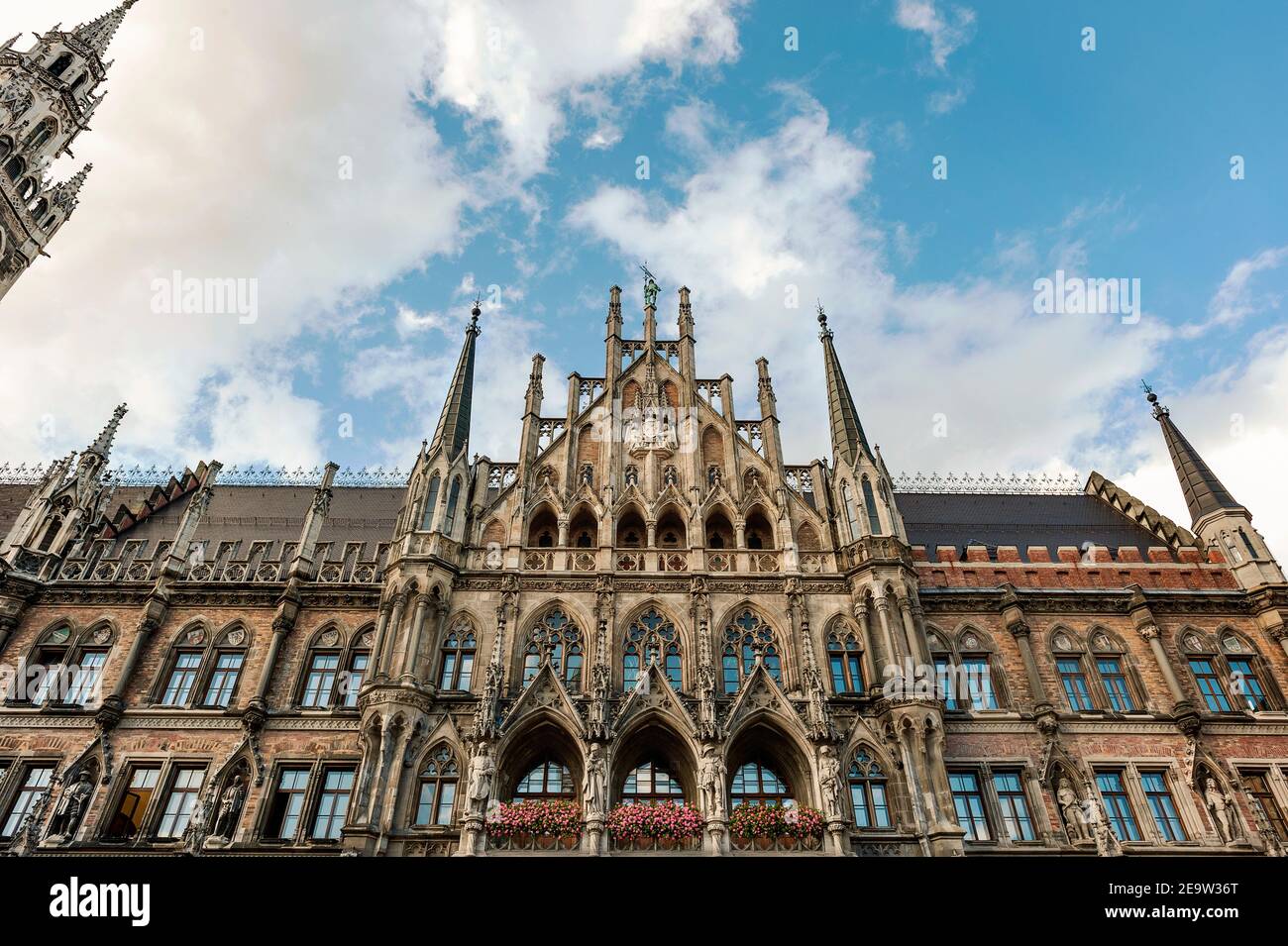 Town hall in Bavaria, Munich, Germany Stock Photo