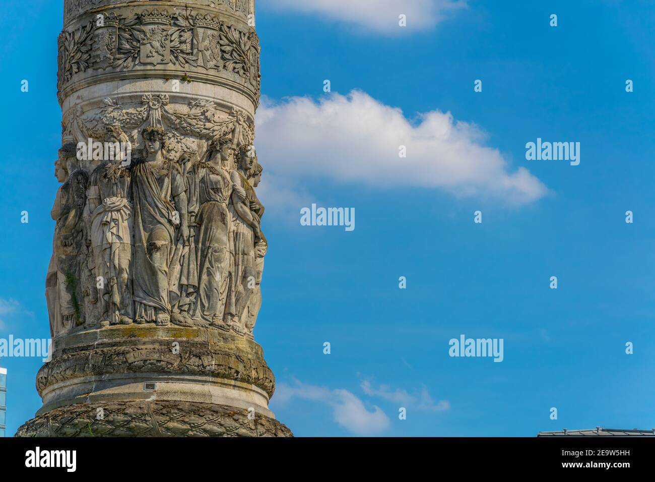 View of the Congress column in Brussels, Belgium Stock Photo