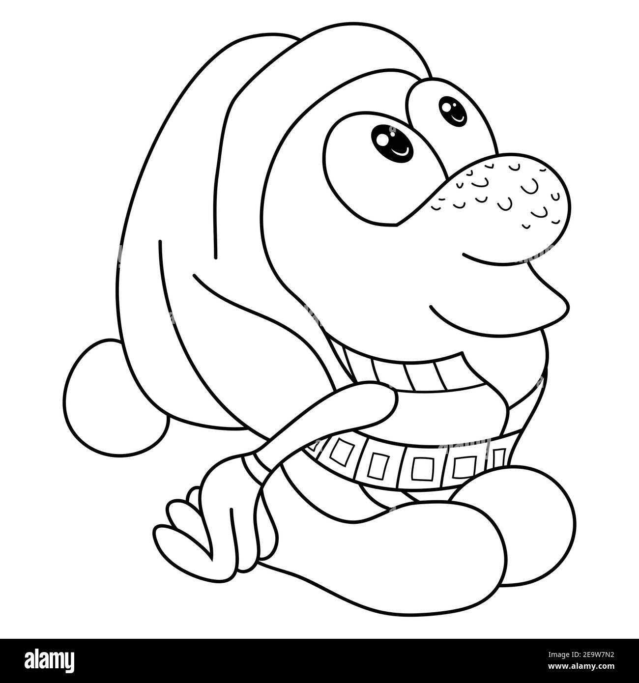 Cartoon monster coloring book hi-res stock photography and images - Page 3  - Alamy