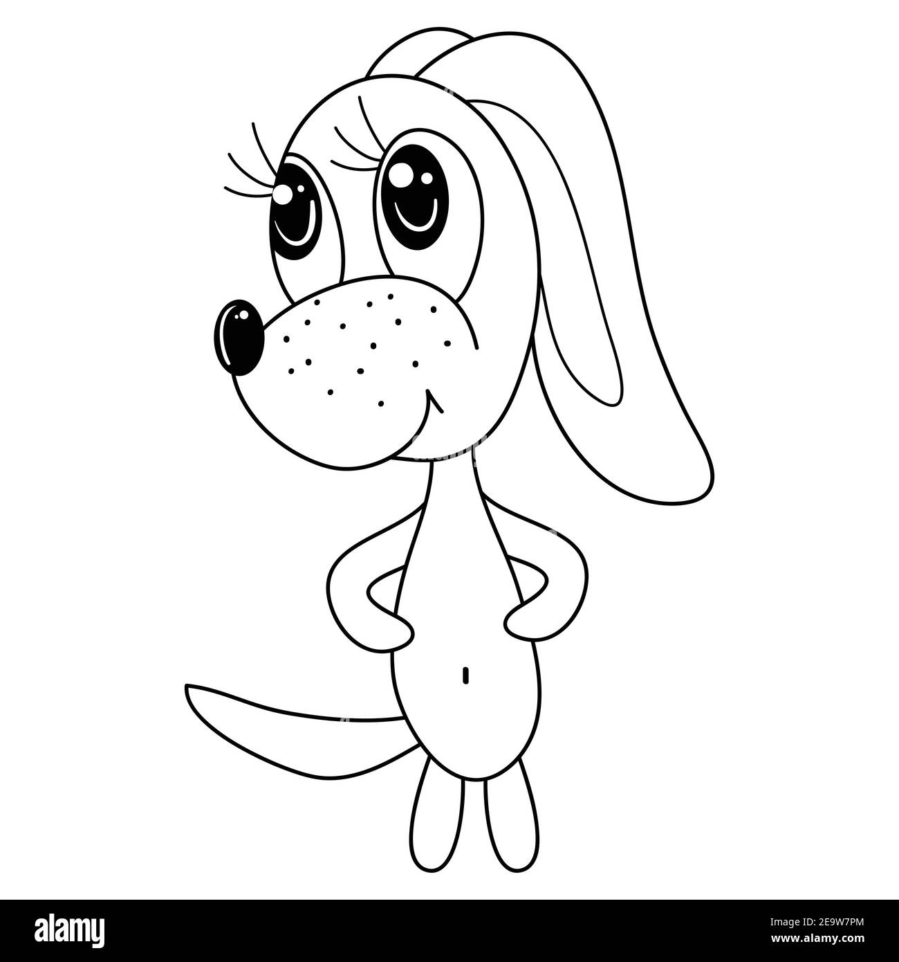 A cute cartoon dog image for relaxing art style illustration for print Stock Vector Image & Art - Alamy A cute cartoon dog image for relaxing art style illustration for print Stock Vector Image & Art - Alamy