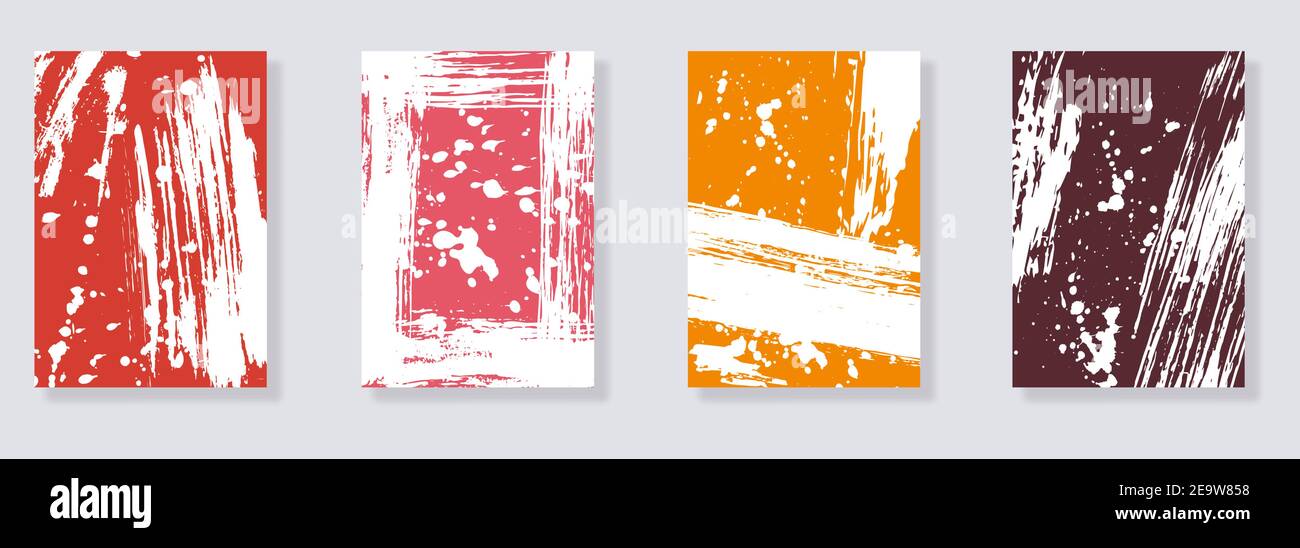 Set of vector ink brush stroke Stock Vector Image & Art - Alamy
