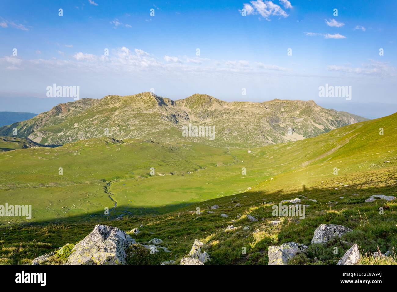 Aerial summer view rila mountain hi-res stock photography and images ...