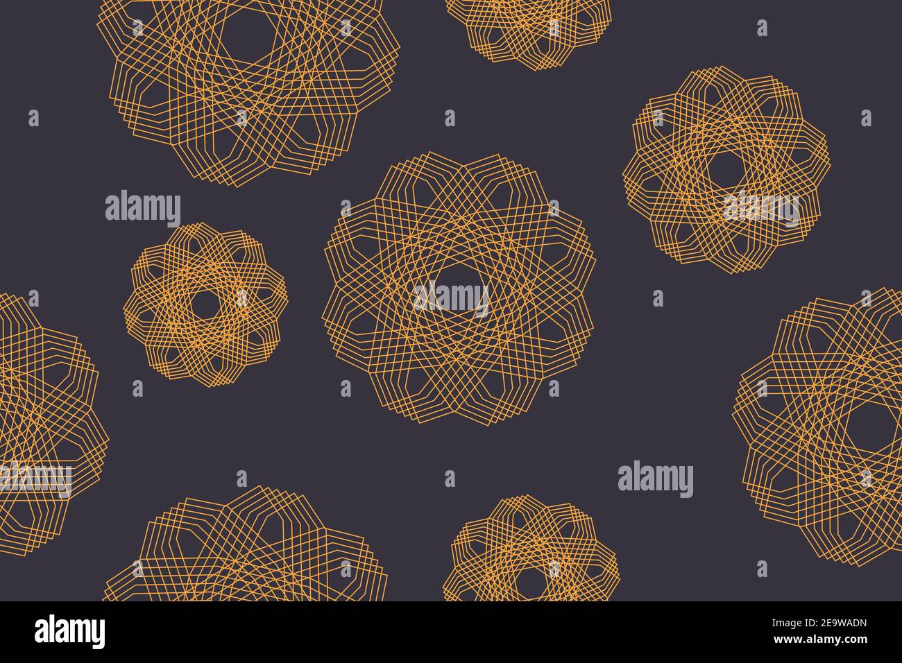 Seamless, abstract background pattern made with repeated lines forming ...