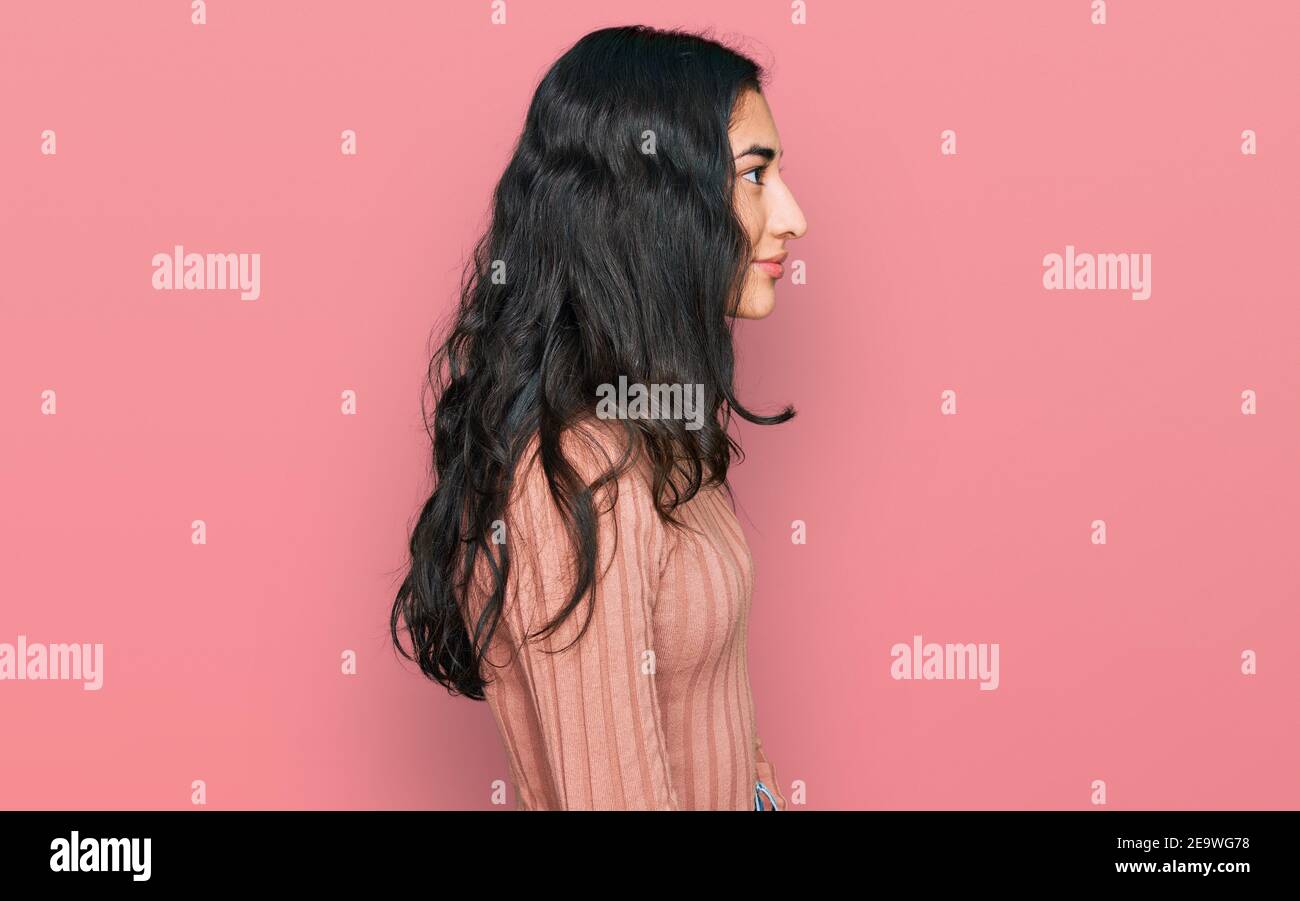 Serious hispanic teen girl hi-res stock photography and images - Alamy