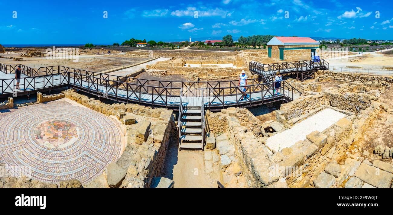 Archaeological park of paphos cyprus hi-res stock photography and ...