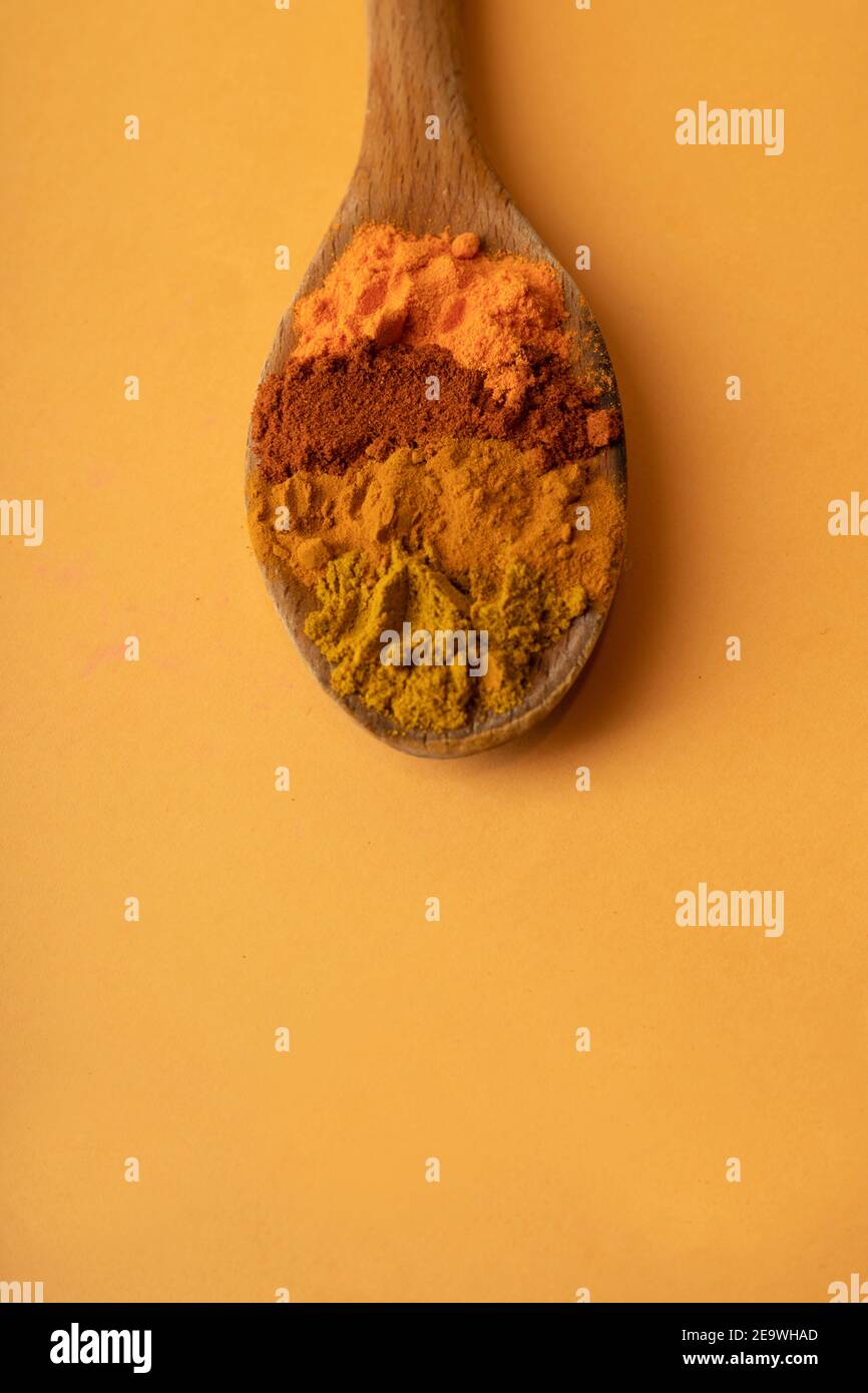 Red ochre powder hi-res stock photography and images - Alamy