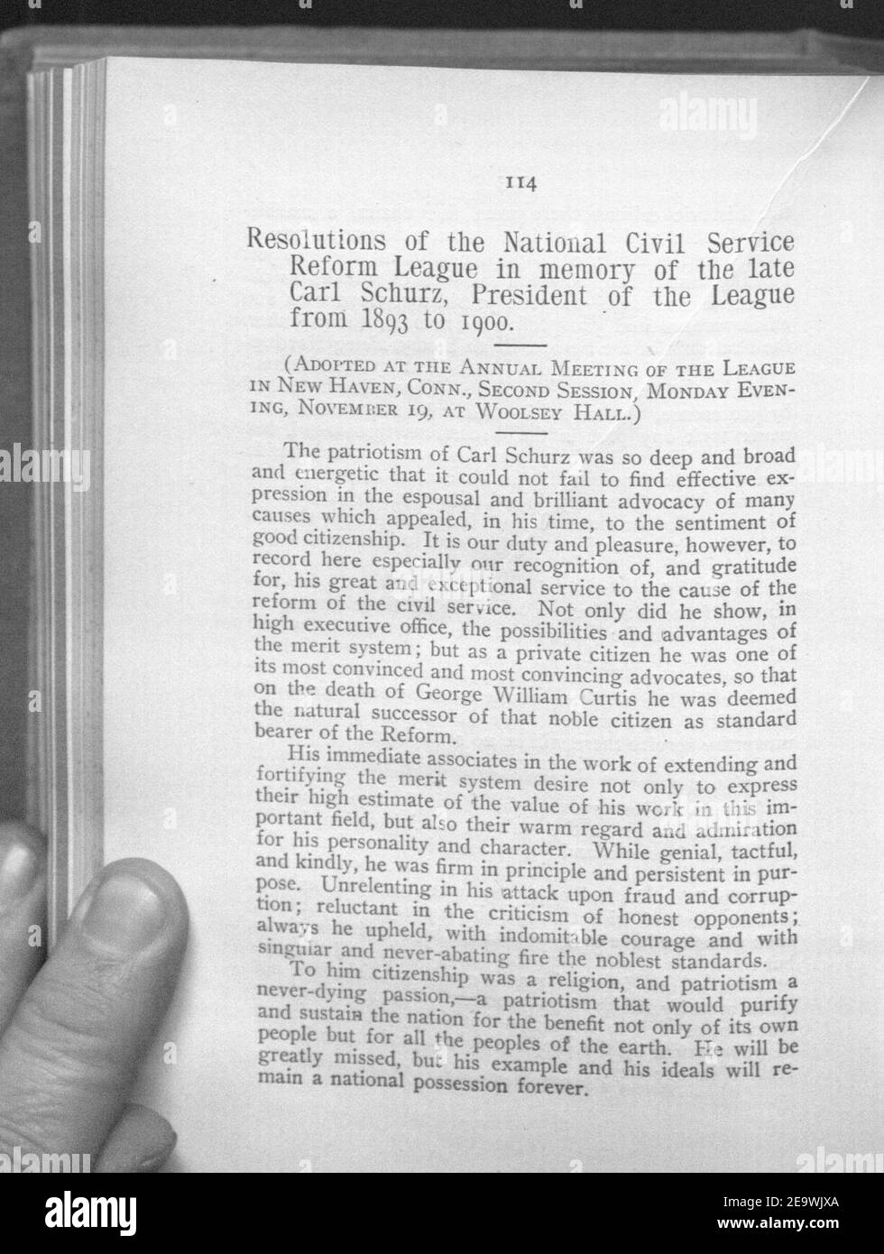 The reform league Black and White Stock Photos & Images Alamy