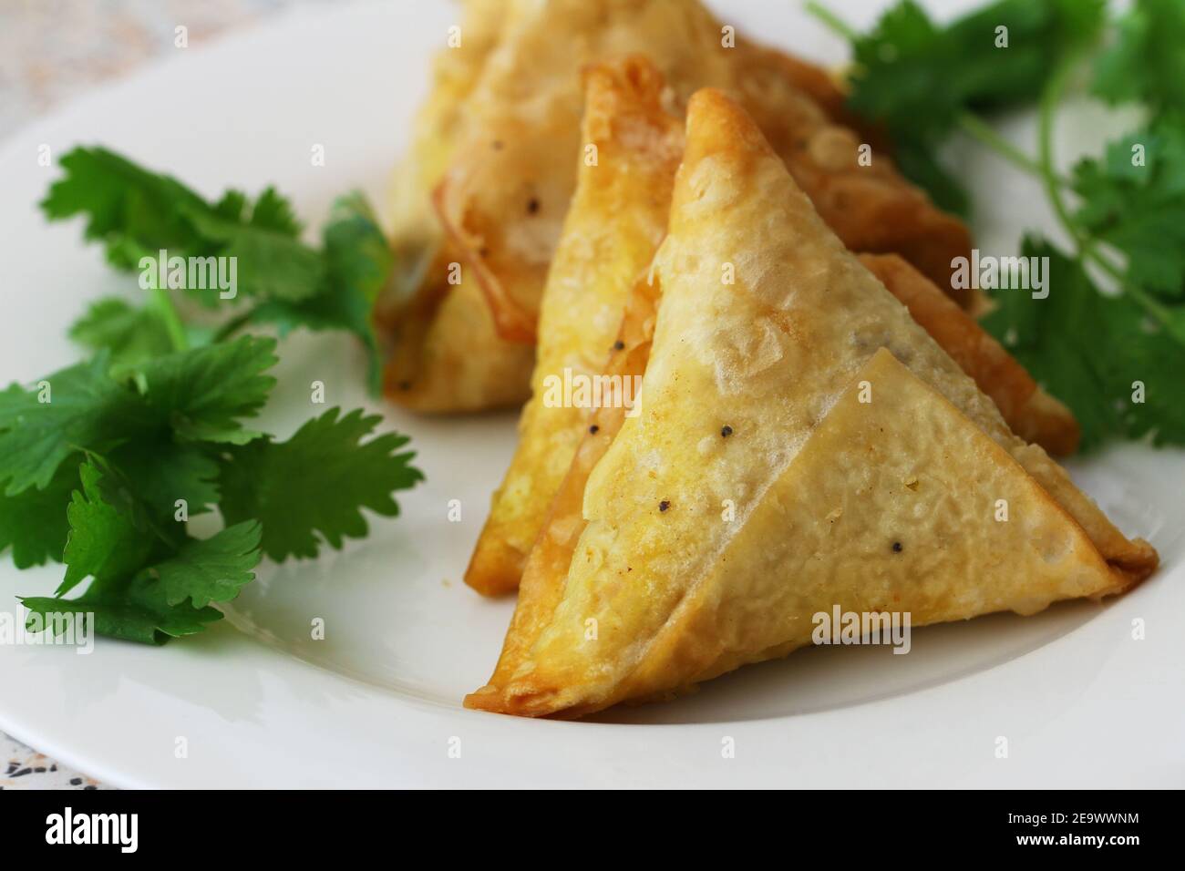 Indian deep fried snack hi-res stock photography and images - Alamy