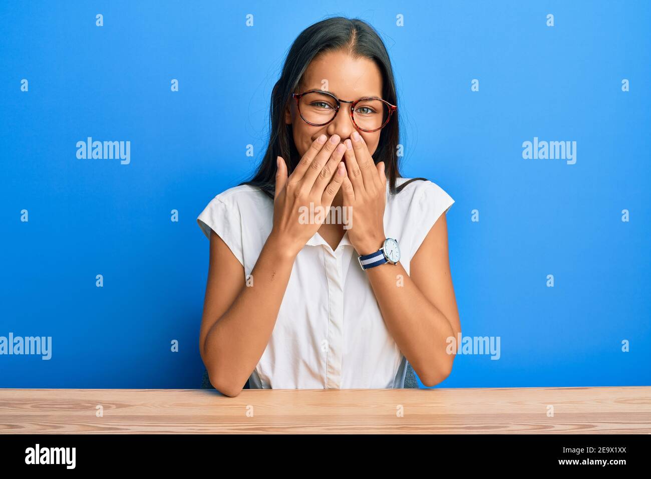 Beautiful Girl Embarrassed Cover Hi res Stock Photography And Images beautiful-girl-embarrassed-cover-hi-res-stock-photography-and-images