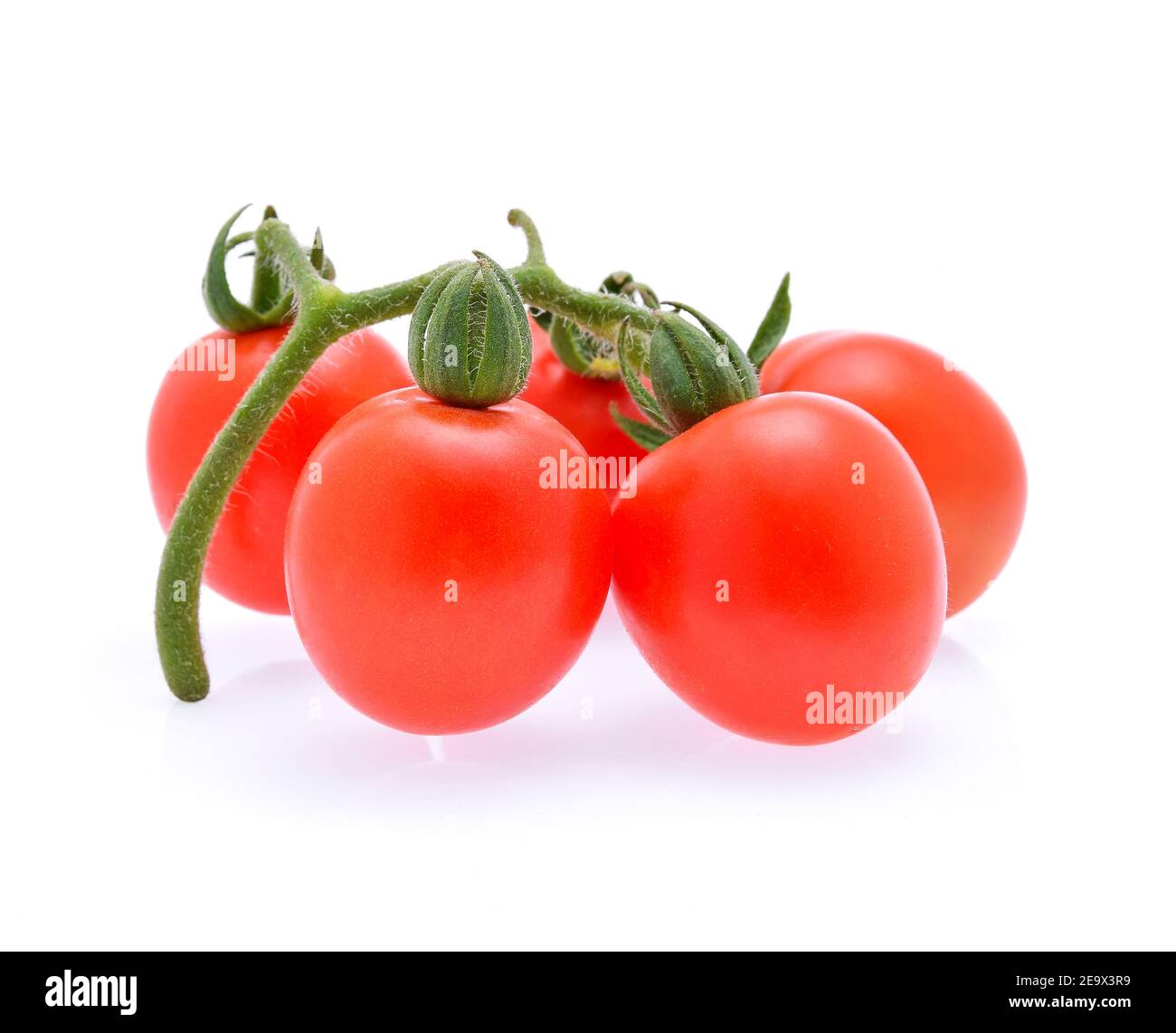 Fresh tomatoes isolated on white background Stock Photo - Alamy
